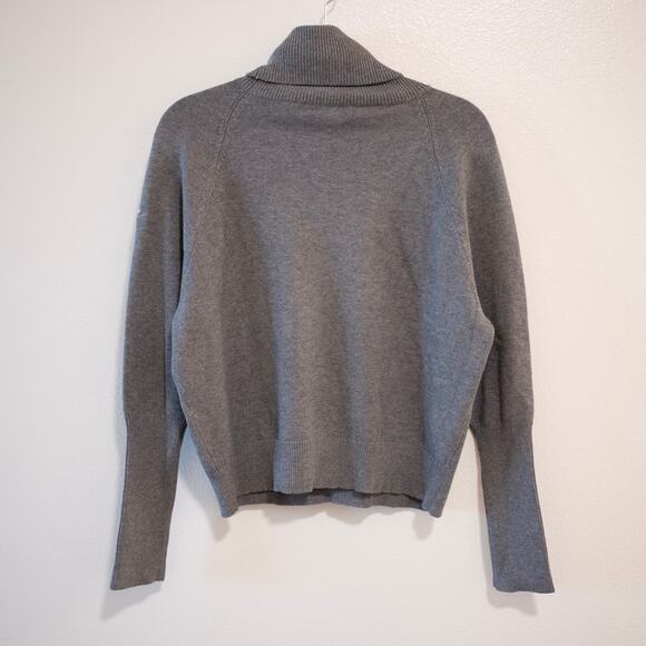Alp N Rock Isabelle Sweater Gray Embroidered Apres Ski Winter Turtlenect S NWT - Picture 3 of 6